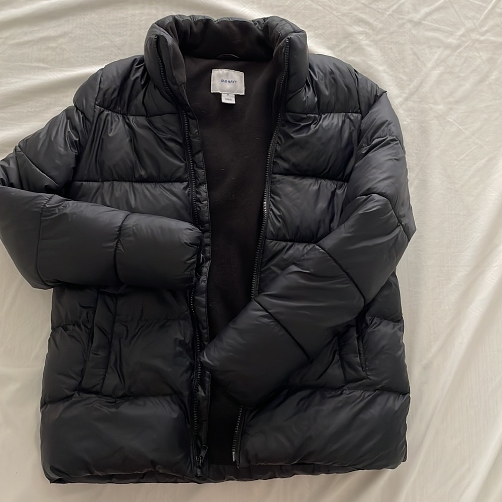 Old navy frost free puffer jacket XS black